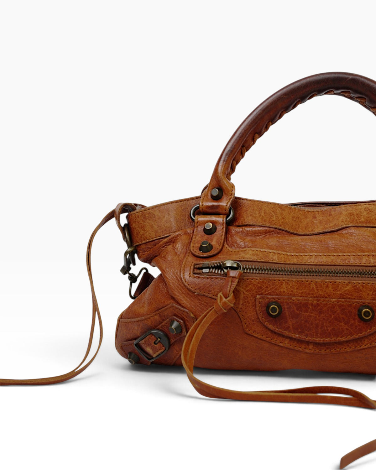 Balenciaga First Cognac