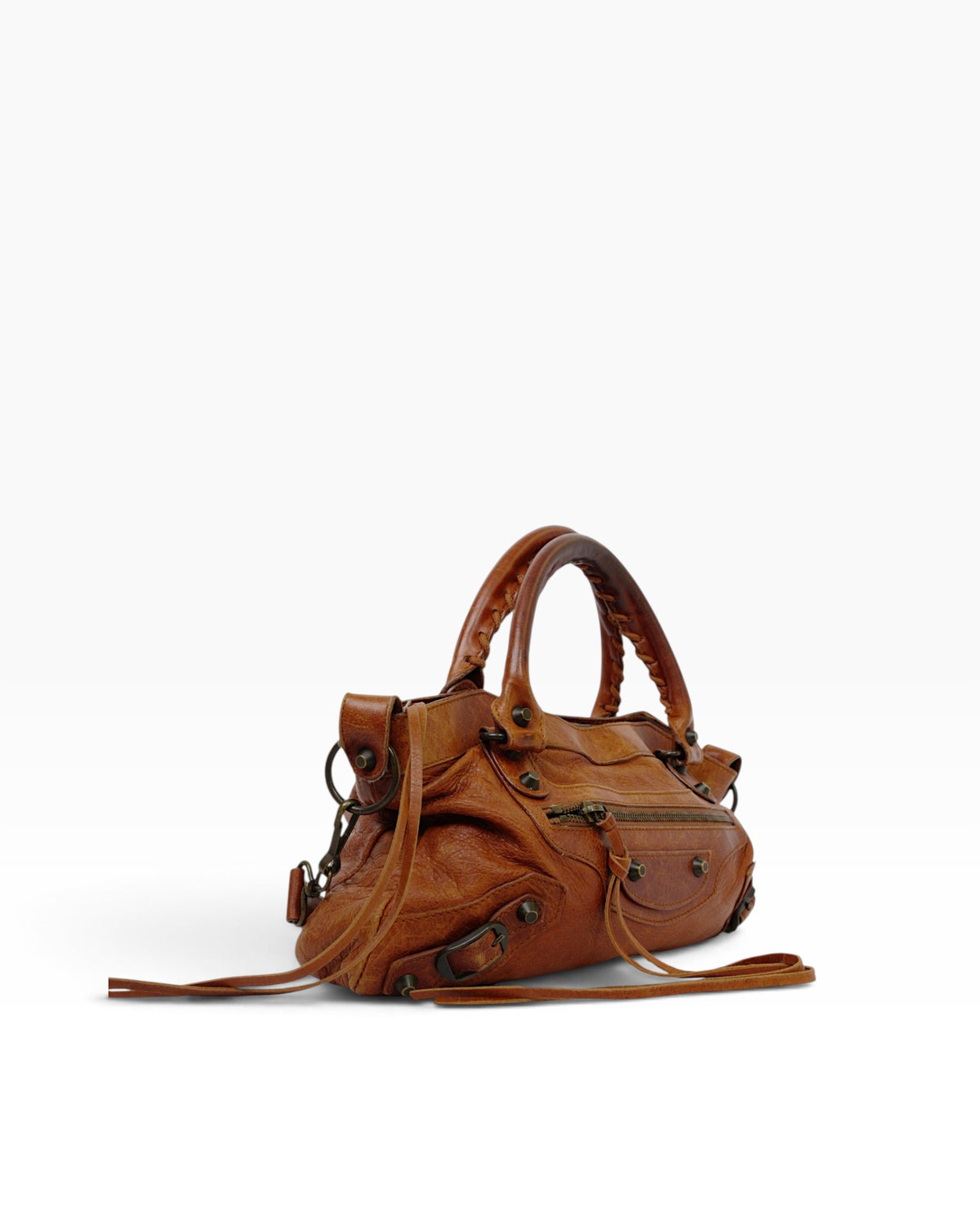 Balenciaga First Cognac