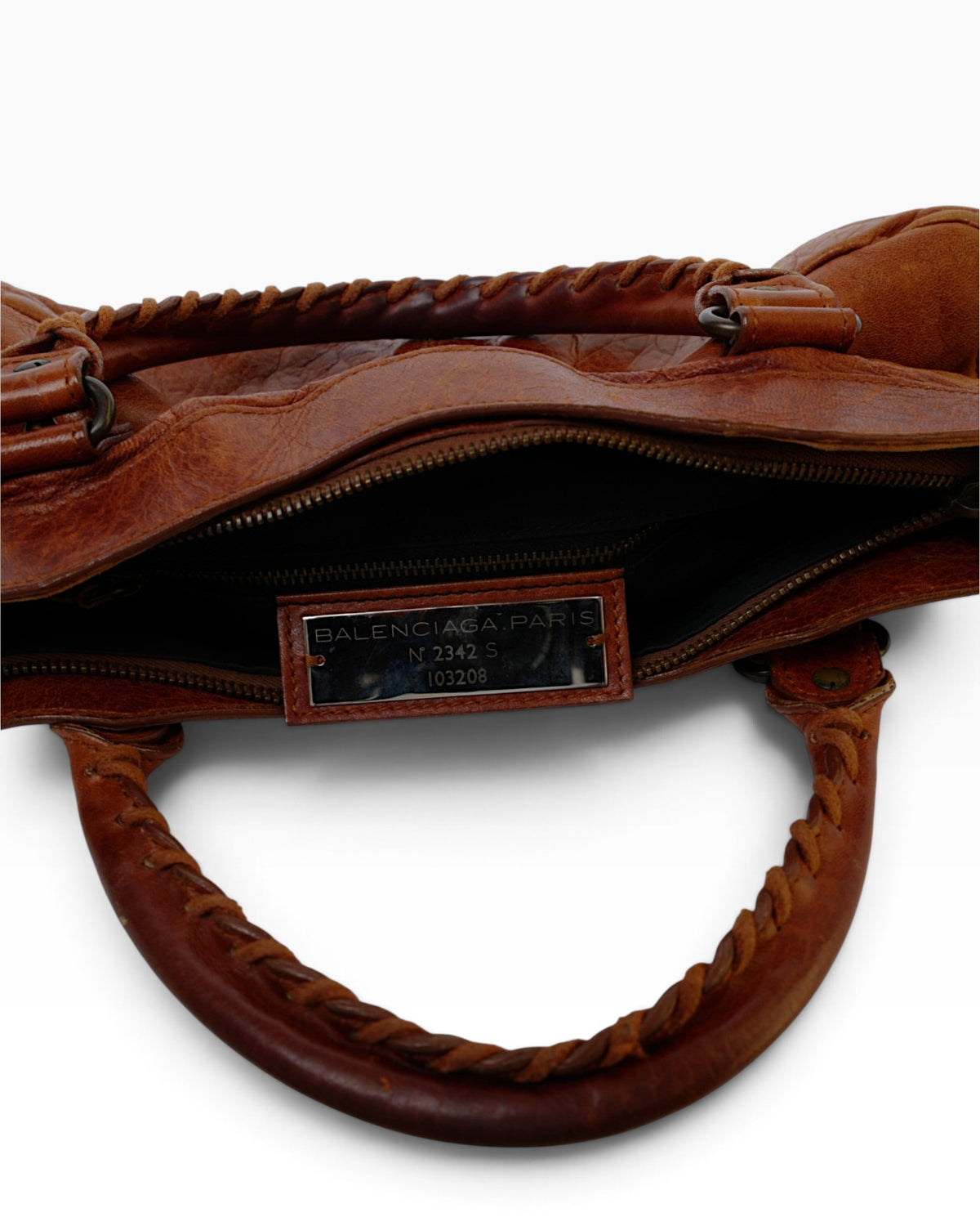 Balenciaga First Cognac