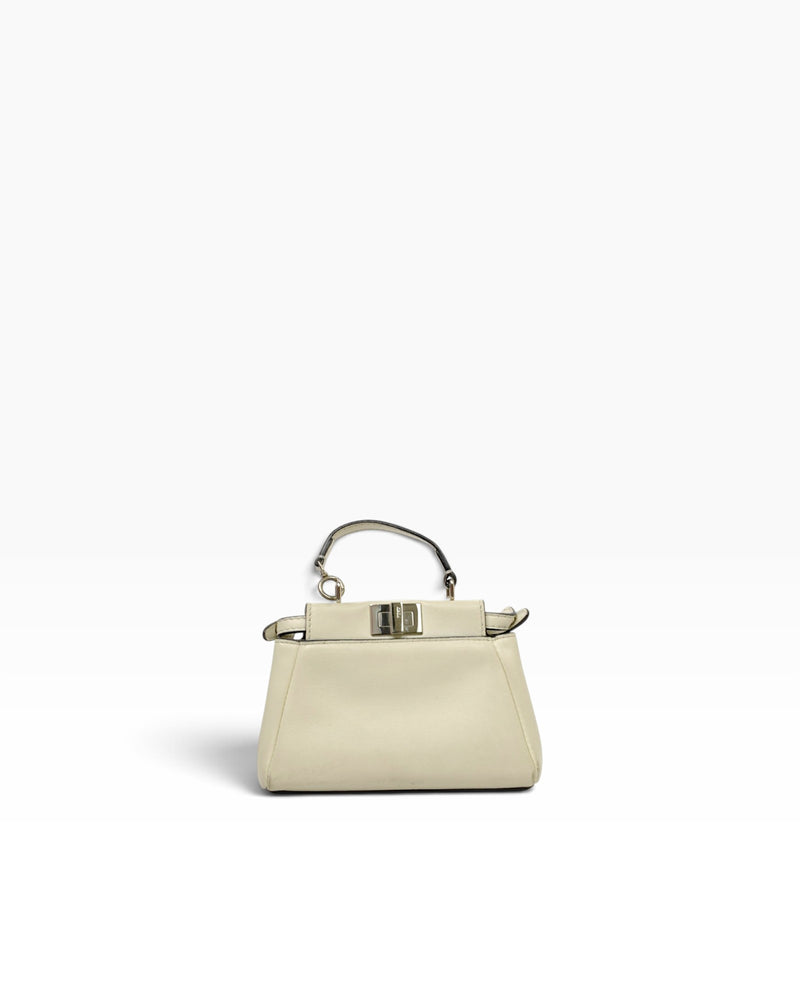 Fendi Ivory Micro Peekaboo