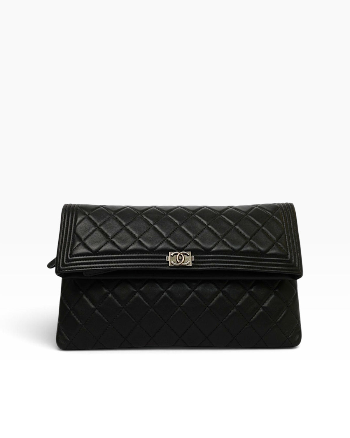 Chanel Boy Fold-Over Clutch
