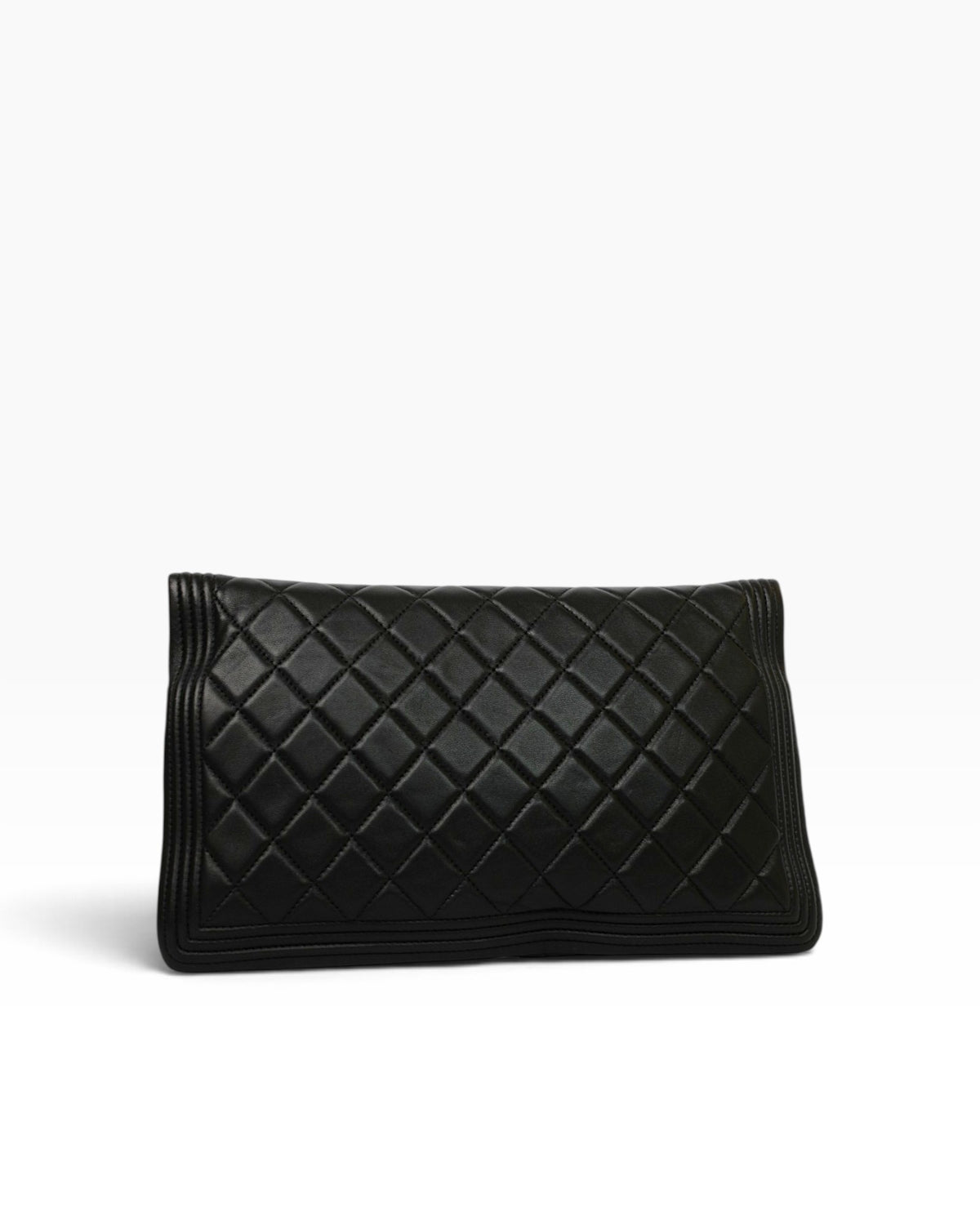 Chanel Boy Fold-Over Clutch