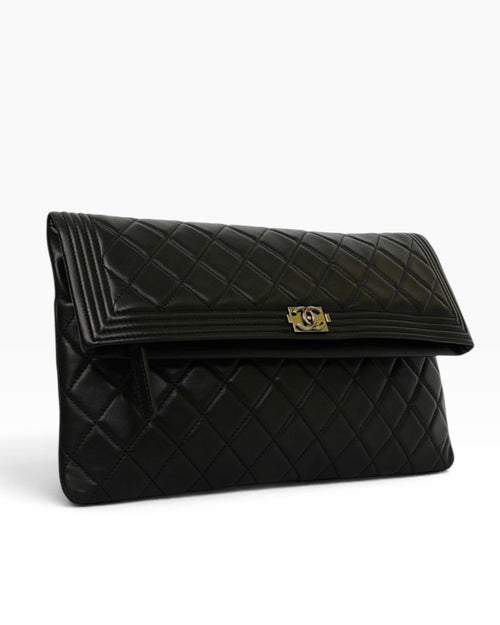Chanel Boy Fold-Over Clutch