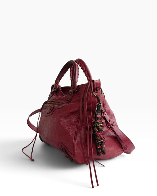 Balenciaga Velo Bordeaux w/ charm