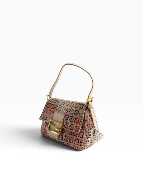 Fendi Mini Floral Zucchino Mamma Baguette shoulder bag