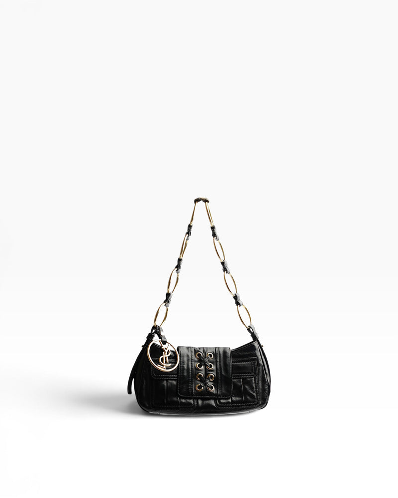 YSL by Tom Ford Corset Ring Chained Shoulder Bag